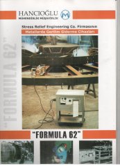 Metallerde Gerilim Giderme Cihazı :FORMULA 62
